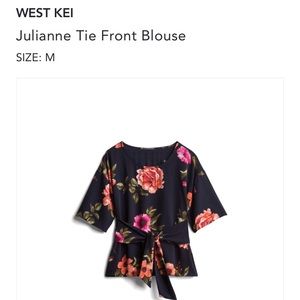 Stitch Fix West Kei Floral Print Top